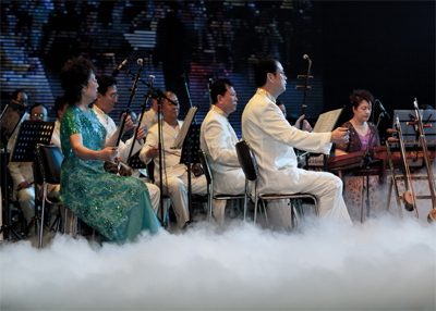 中华国学文化发展促进会2015年新年大会受邀乐队公益演奏